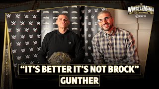 GUNTHER speaks to Ariel Helwani about his rookie year, WrestleMania, Cody Rhodes and Brock Lesnar