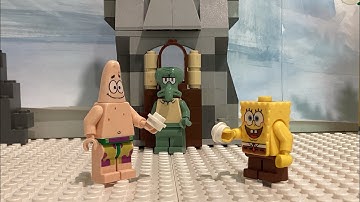 Lego SpongeBob stop motion: “Snowball Effect”