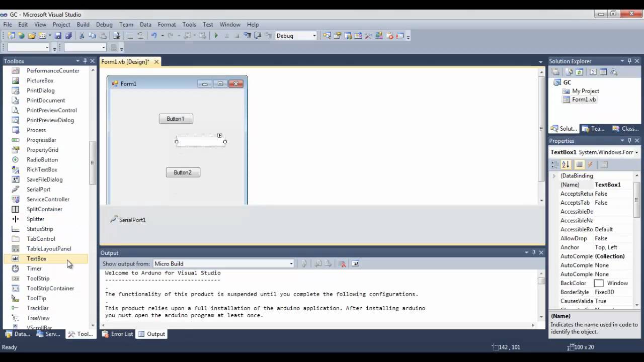 Arduino vb.net | Serial Port | Game Controller