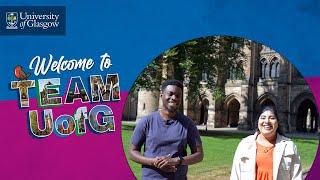 Welcome to Team UofG  - New Student Guide / University of Glasgow