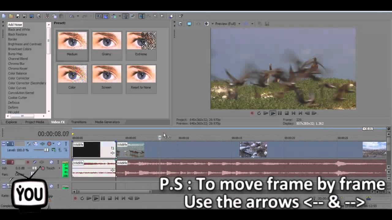 How to Split & Remove a part of a video in sony vegas pro - YouTube