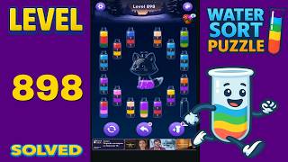 Water Sort – Level 898 | Walkthrough Solution
