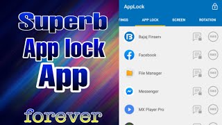 बढ़िया App Lock App | Best App Lock | Best Android App Lock Forever | Best App Lock App for Android screenshot 4