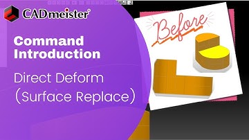 Command Introduction - Direct deformer (Surface Replace)