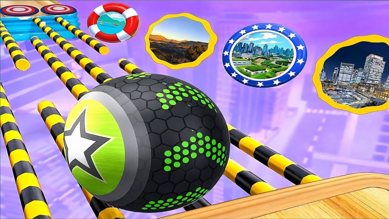 GOING BALLS | PORTAL RUN | SPEEDRUN | NEW HARD LEVEL GAMEPLAY