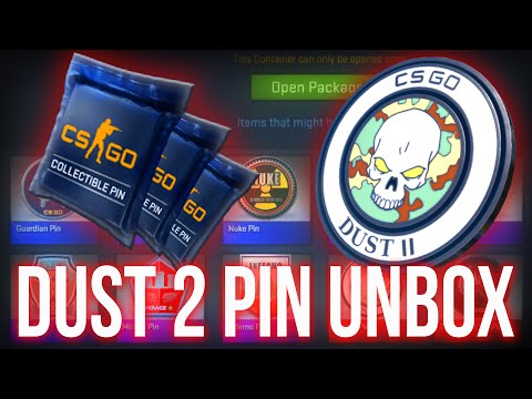 CSGO PINS RELEASED - DUST 2 UNBOX