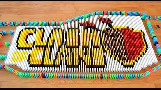CLASH OF CLANS in 45,000 DOMINOES