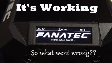 Fanatec Podium DD1  Issues are now resolved (Part 2)