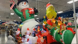 2023 At Home Christmas Store Display with lots of inflatables blow ups christmas2023 athome ???