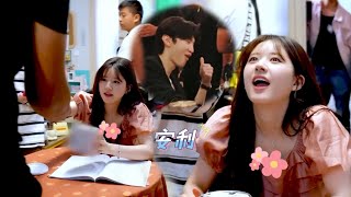 [Unbroadcast] Chen Zheyuan was angry when Lu Si shared snacks, she said she saved them for you!