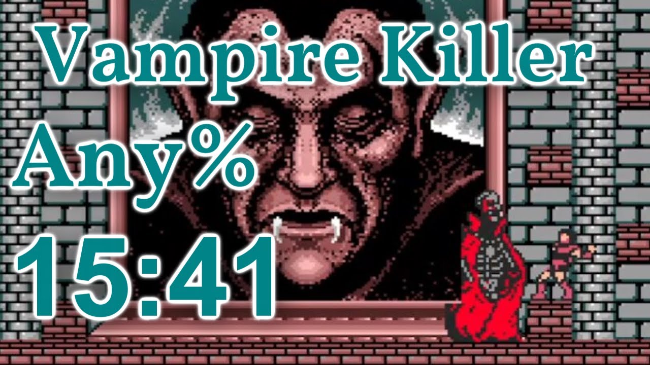 Current World Record) Vampire Killer Any% Speedrun 15:41 - YouTube
