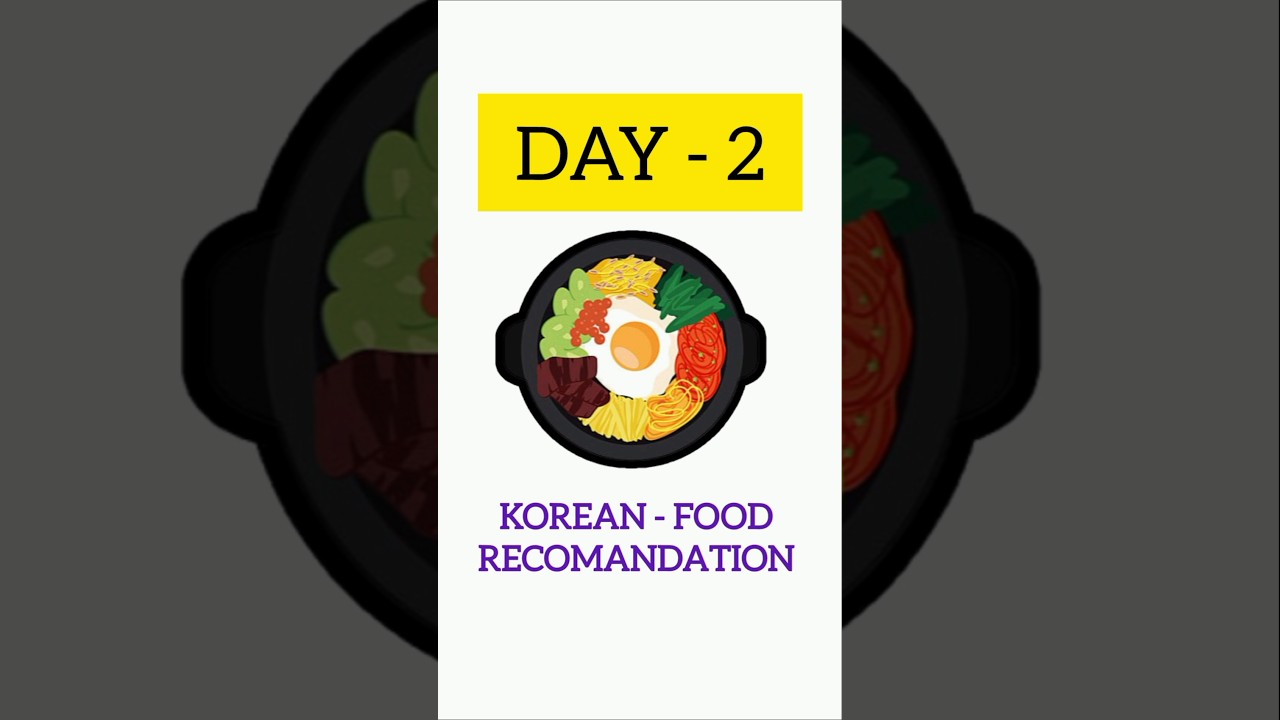 2/30 : Best Korean Food You HAVE to Try in 2024 [VIRAL] #shorts