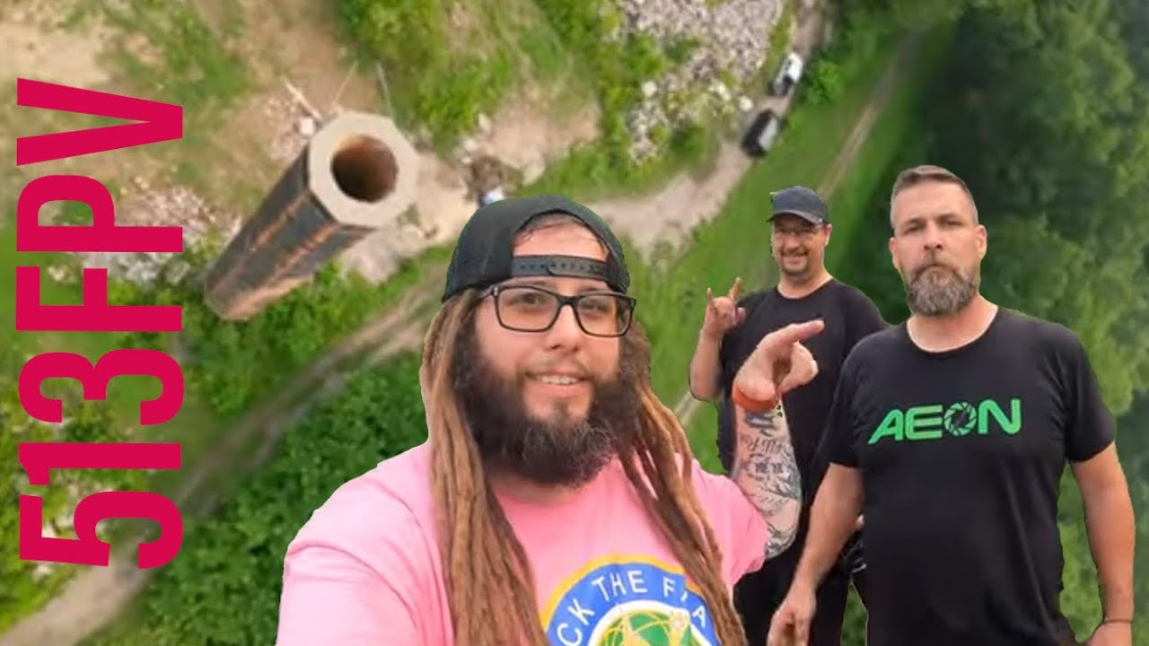 Tree trimming and gap diving at the bando #fpv #wrekd #trippy @Main ...