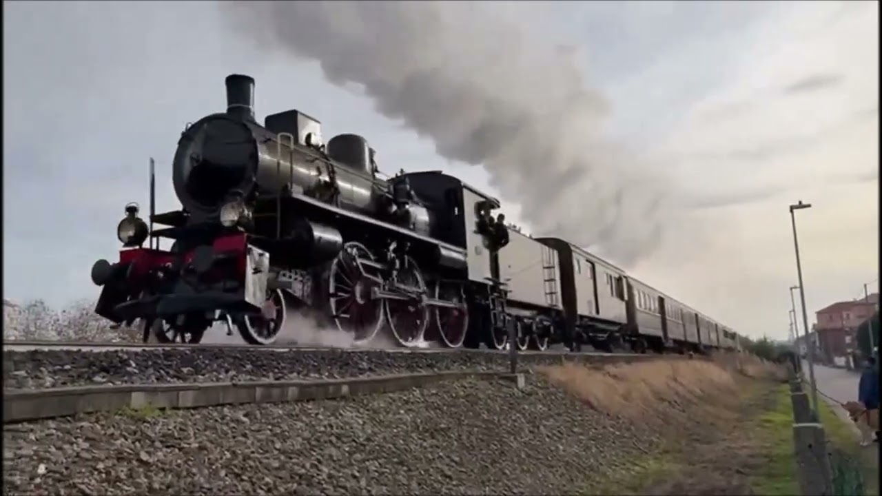 Treno storico Novara - Biella - Candelo - Santhià  30 Novembre 2025