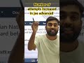 Number of attempts increased in JEE 🔥#jeeadvanced2025 #shortsfeed #shortsyoutube #short #jee