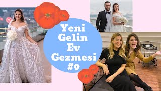 YENİ GELİN EV GEZMESİ#9/Bursalı Gelin Büşra ve Daire Turu-Bursa'da Düğün& Alev Kaya Kına Makyaj