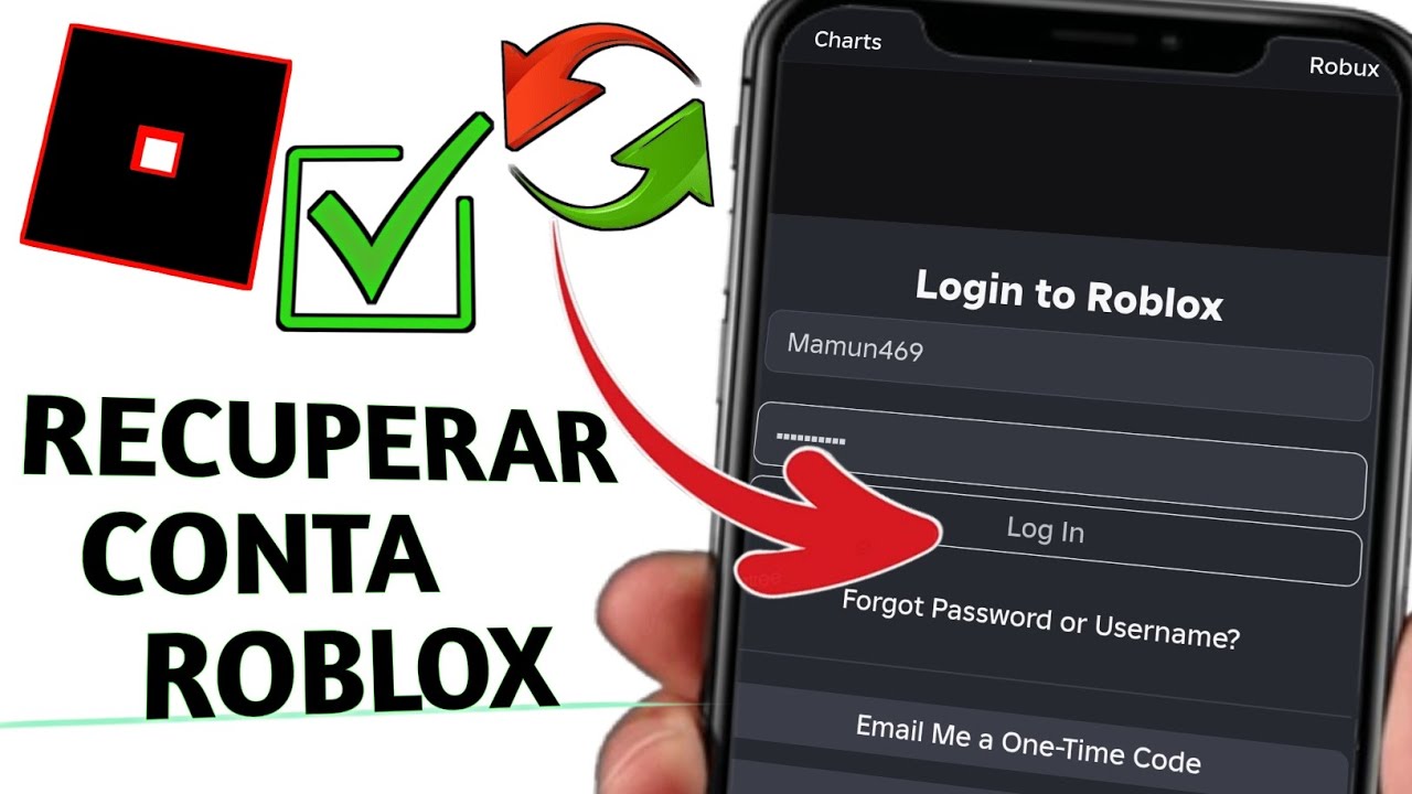 Como recuperar uma conta Roblox sem e-mail ou número de telefone 2025 ...