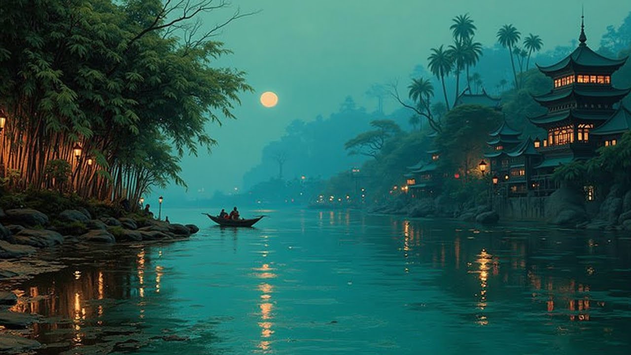 Zen Chinese Music for Deep Relaxation ~ Bamboo Flute & Erhu Melodies ...