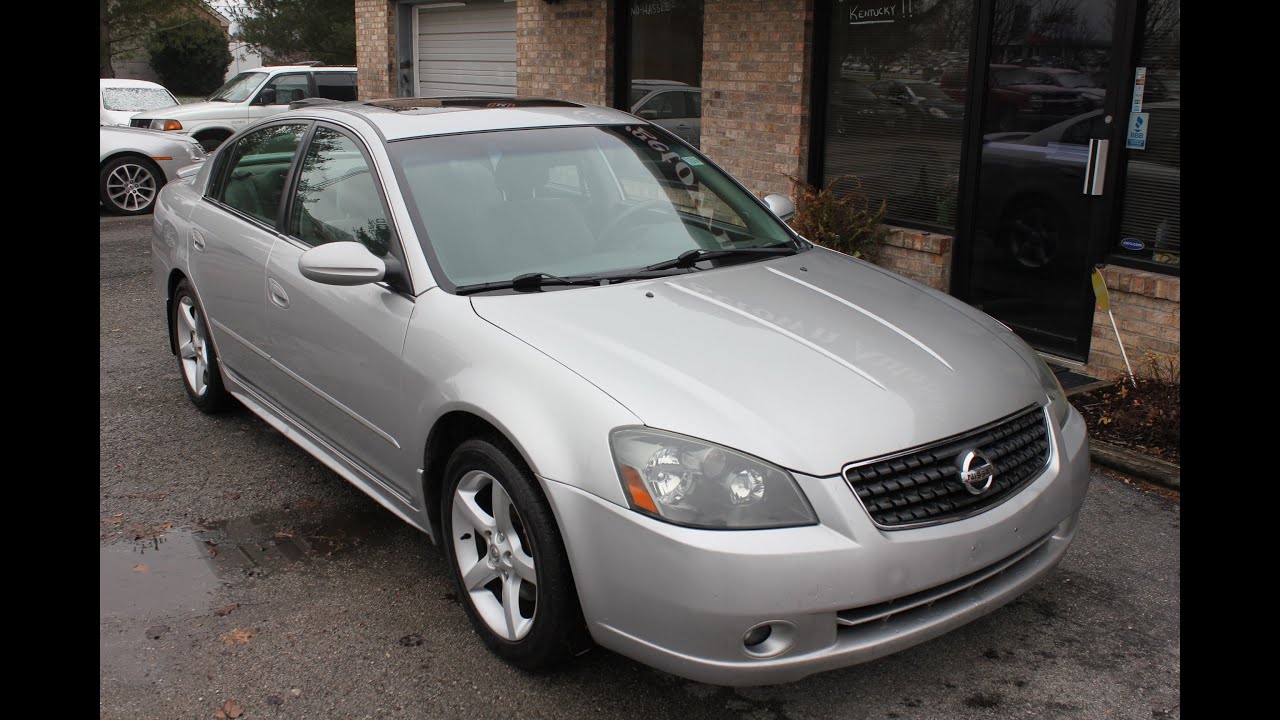 Used 2005 Nissan Altima Se Sunroof For Sale Georgetown Auto Sales Kentucky Sold