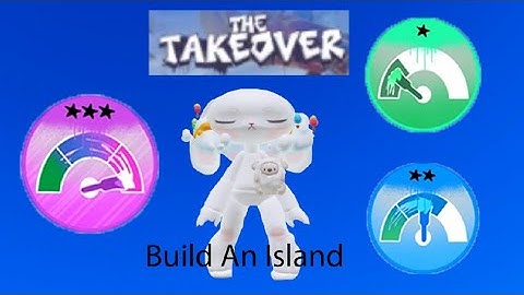 how to complete the takeover event in build an island