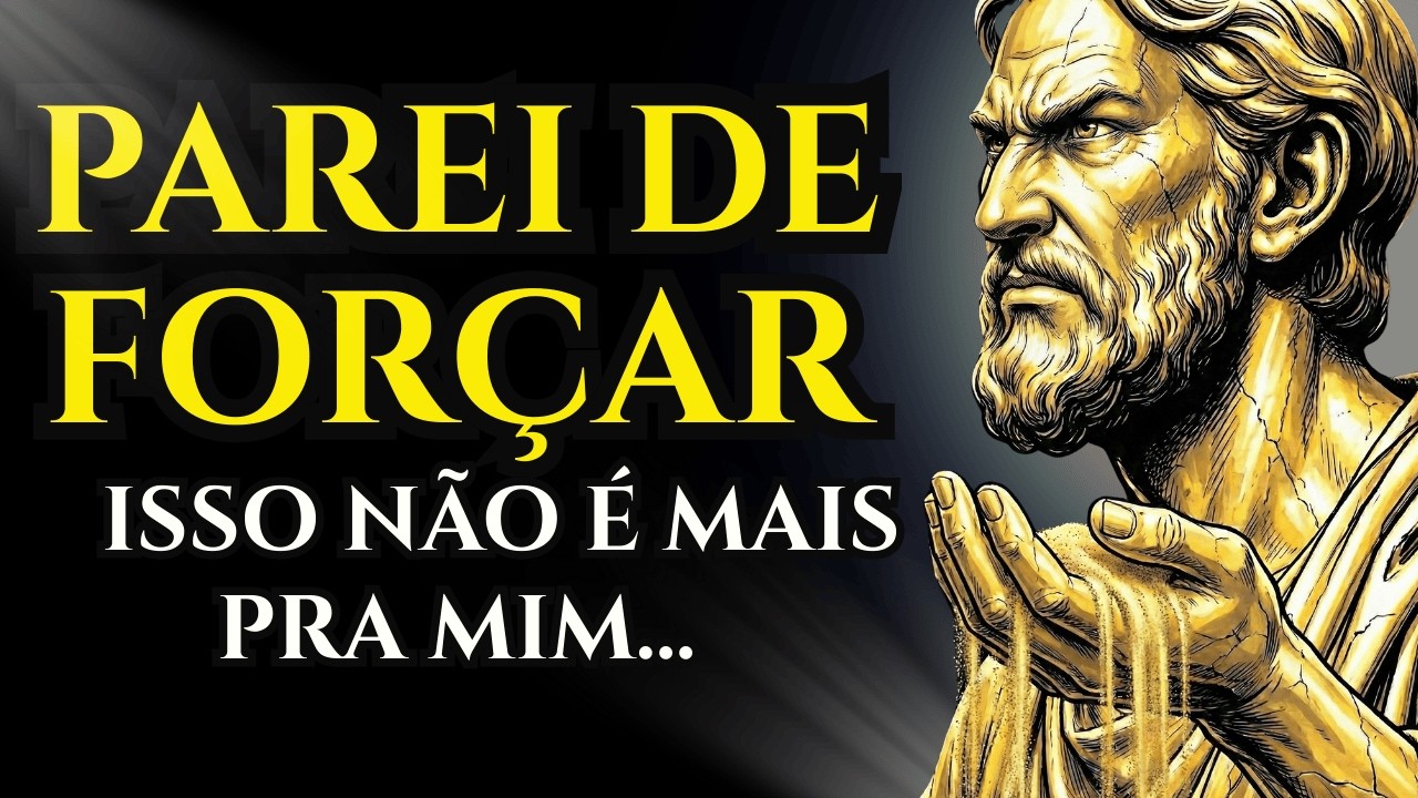 Por Que Você Não CONSEGUE O Que QUER (A Lei do Esforço Reverso) | SABEDORIA ESTOICA