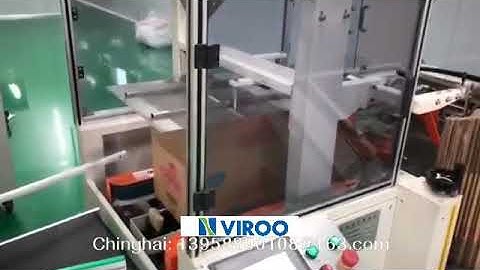 baby wipes box case filling packing machine