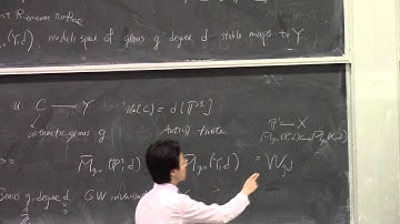 C.-C. Liu - Open Gromov-Witten invariants and the large N duality