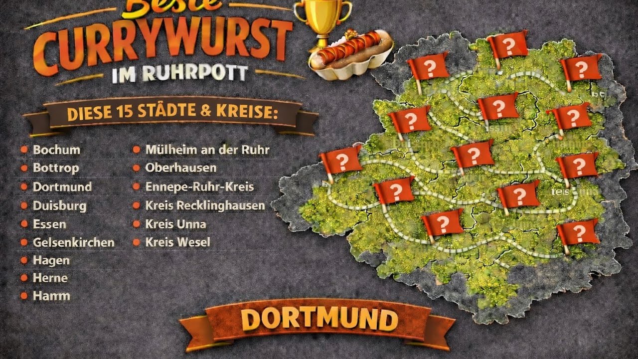 Folge 03: Die beste Currywurst Pommes im Ruhrpott Stadtsieger Dortmund