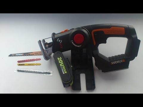 лобзик - сабельная пила worx