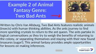 Genre Presentation: Animal Fantasy