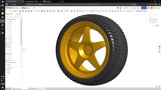 OnShape Toy Wheel Tutorial - Part 1 Net Worth