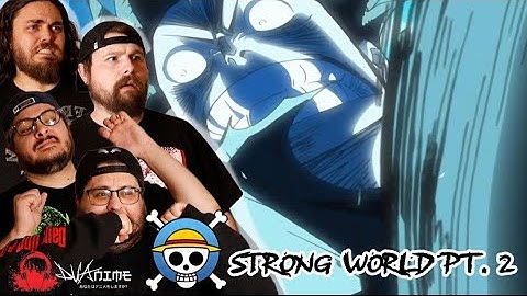 STRONG WORLD PT 2! | BAND REACTS: FIRST TIME WATCHING ONE PIECE