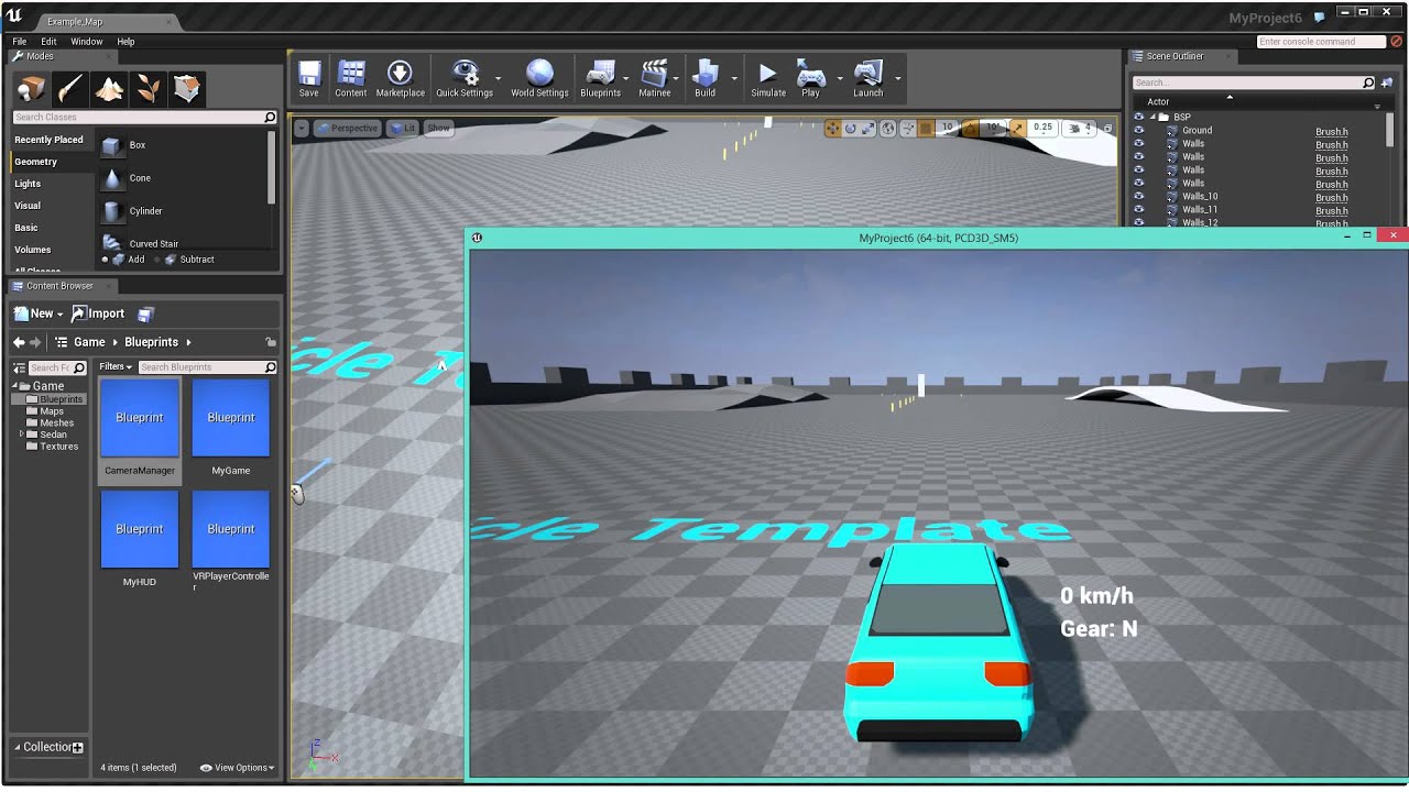 fixing ue4 vehicle template for vr 4 4 2 youtube vehicle template software
