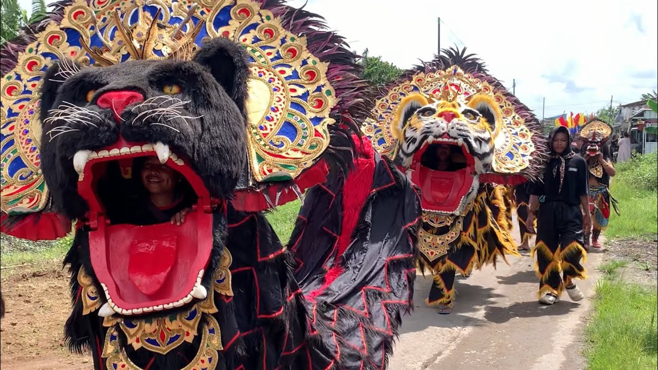 Kirab Meriah Barongan Cahyo Utomo Di Jatirejo Karanganyar