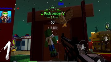 Pixel Gun 3D : Gameplay Walkthrough Part 1 - Chaotic shooting (iOS, Android)