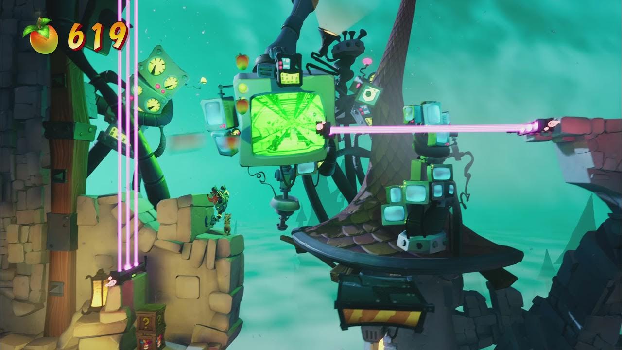 Crash Bandicoot 4 It's About Time Cortex Castle(Zamek Cortexa) perfect