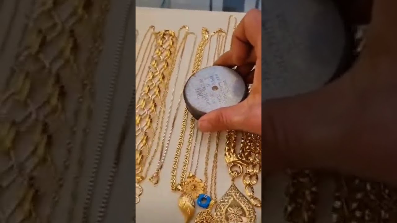Pure Gold Testing Using Magnet