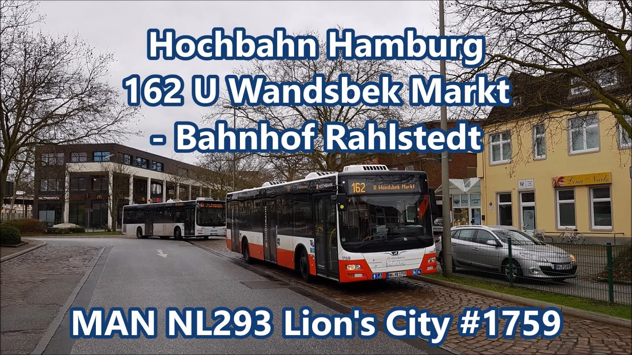 Hochbahn Hamburg - Linie 162, MAN NL293 Lion's City #1759