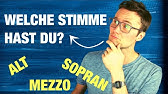 Stimmlage ich welche habe Stimmumfang &