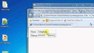 Information HTML TUTORIAL  14  HTML COLUMN SPANNING, SPACING AND PADDING URDU   YouTube News