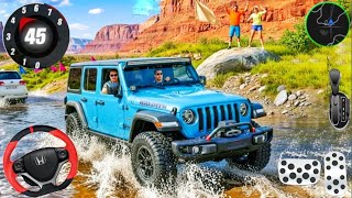 New 4x4 Offroad Jeep Driving Simulator 3D - Drive SUV 4x4 jeep Offroad Game - Android GamePlay screenshot 4