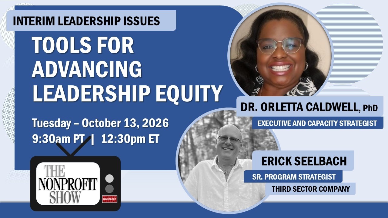 For #Nonprofits: Tools For Advancing Leadership Equity