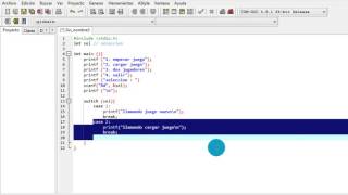 Curso de C. Tutorial 10. Estructura switch