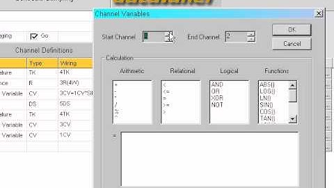 How to Use Alarms to Change the Recording State on the dataTaker DT800