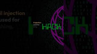 What is the e-Mail Injection? Information