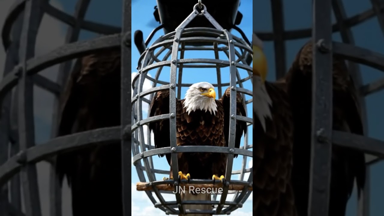 🦅 Eagle Rescue by Helicopter 🚁⚡ 