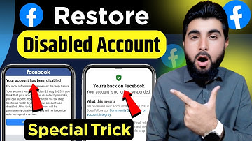 How to Restore Disabled Facebook Account from Special Trick | Recover Disabled Account
