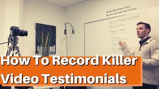 How To Get Video Testimonials For Your Contracting Business