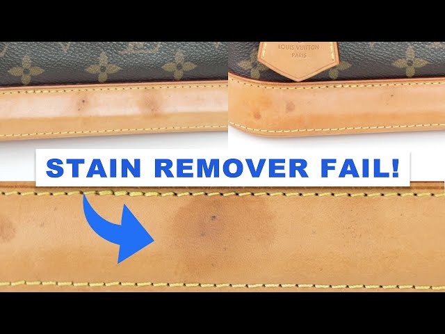 HOW TO CLEAN LOUIS VUITTON VACHETTA LEATHER ( EFFECTIVE WAY TO REMOVE DIRT  &WATER STAIN) 
