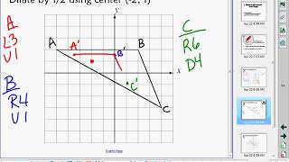 Celebrity Dilations not centered at the origin Notes Net Worth